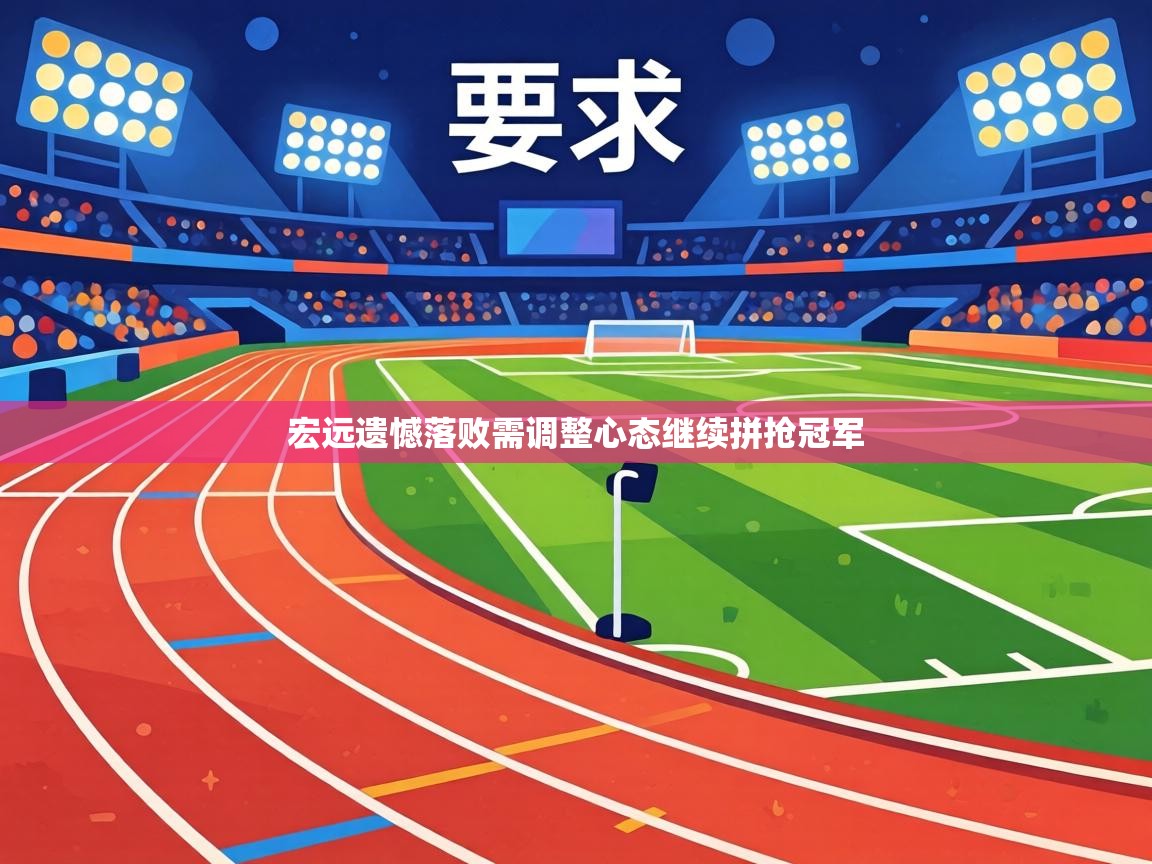 宏远遗憾落败需调整心态继续拼抢冠军  第1张