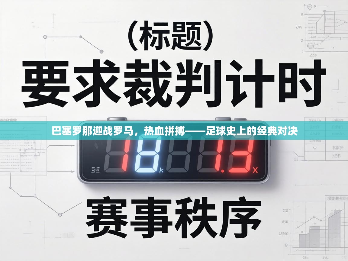 巴塞罗那迎战罗马，热血拼搏——足球史上的经典对决  第1张