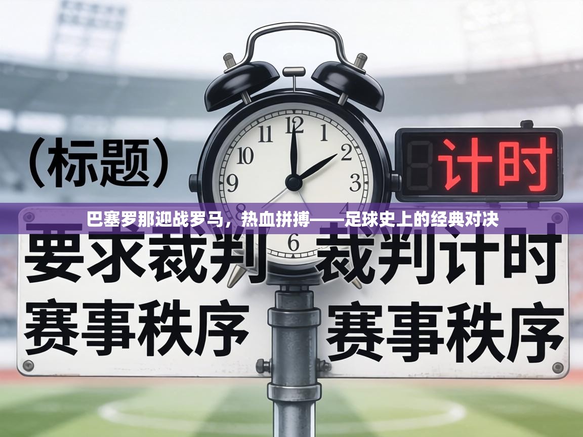巴塞罗那迎战罗马，热血拼搏——足球史上的经典对决  第2张